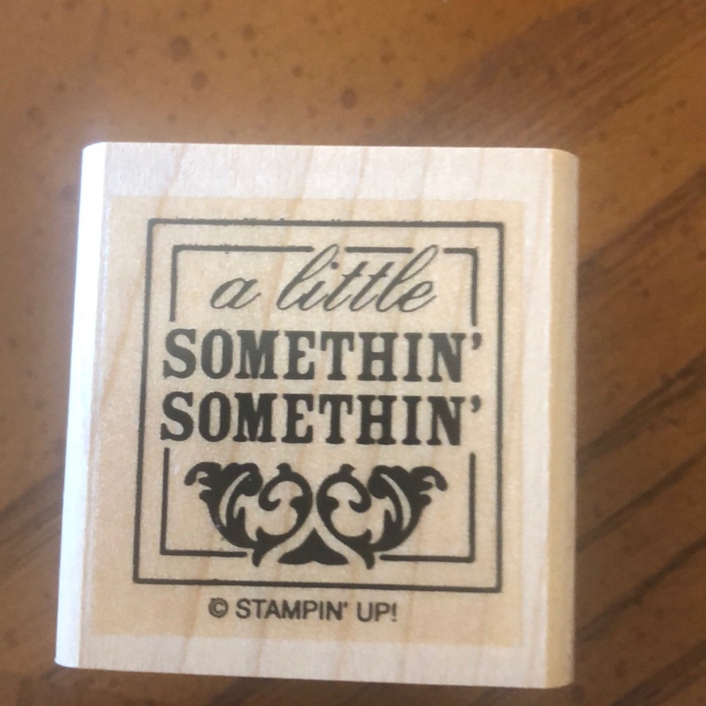 Stampin Up - A little somethin’